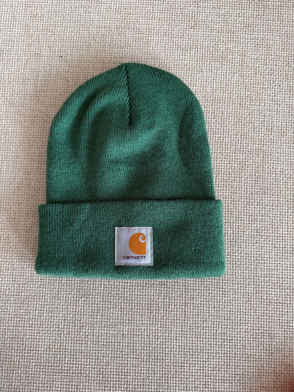 Carhartt Men’s Forest Green Cuffed Beanie
